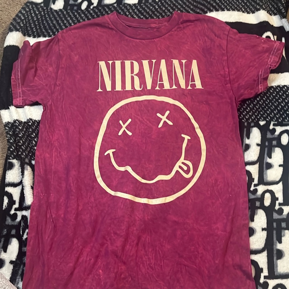 Nirvana band tee size S
